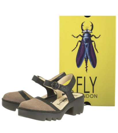 FLY London Teyo Cupi/Mous Taupe/Khaki P501583001 (FL419-a) kurpes