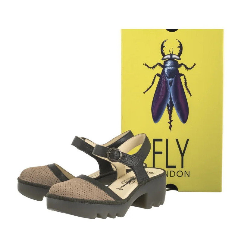 FLY London Teyo Cupi/Mous Taupe/Khaki P501583001 (FL419-a) kingad