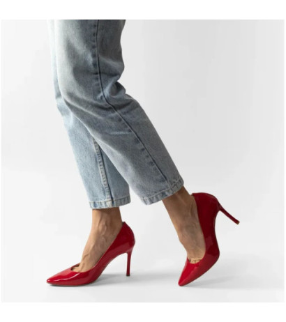 Ryłko Czerwone Lakierowane 9W202_T_ _GG8 (RY1036-a) aukštakulniai