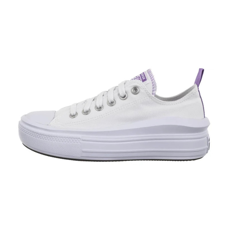 Converse CTAS Move Ox White/Pixel Purple/White 271717C (CO751-a) bateliai
