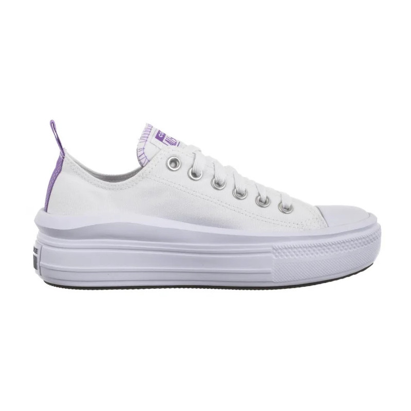 Converse CTAS Move Ox White/Pixel Purple/White 271717C (CO751-a) bateliai