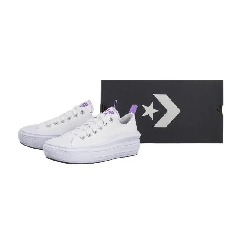 Converse CTAS Move Ox White/Pixel Purple/White 271717C (CO751-a) kingad