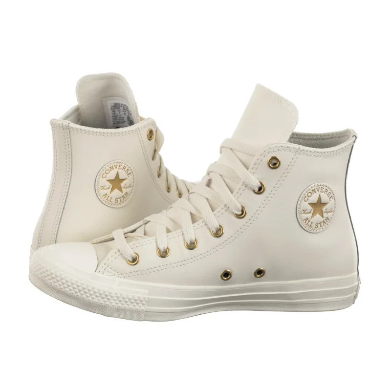 Converse CTAS Hi Egret/Metallic Light Gold A10709C (CO752-a) apavi