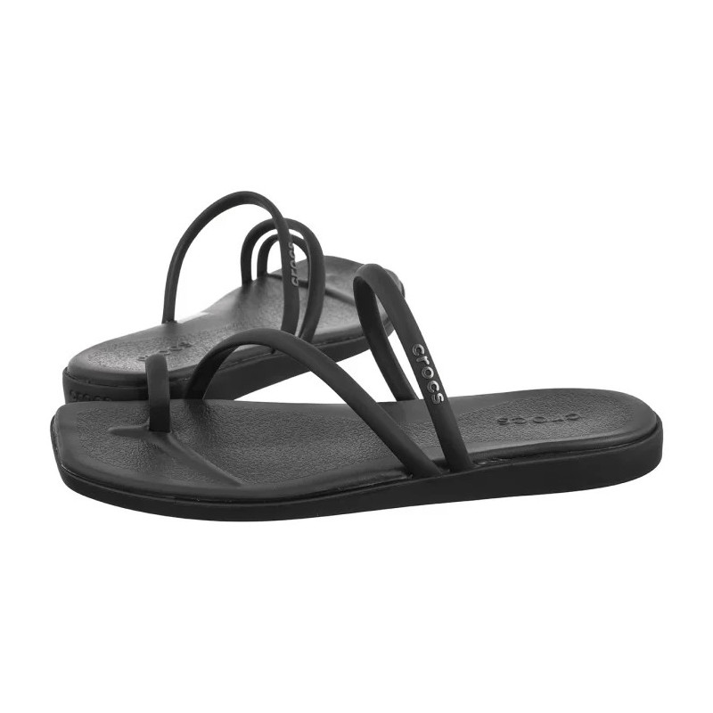 Crocs Miami Toe Loop Sandal Black 209862-001 (CR348-a) kingad