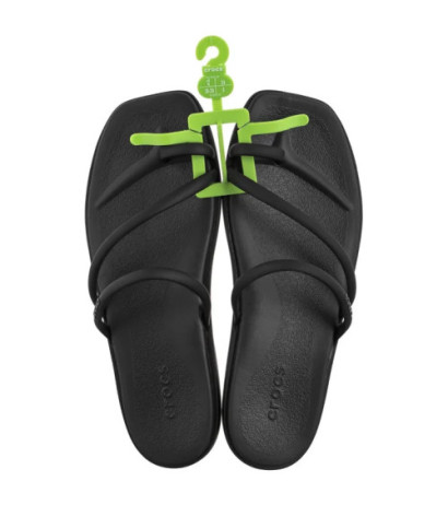Crocs Miami Toe Loop Sandal Black 209862-001 (CR348-a) flip flops