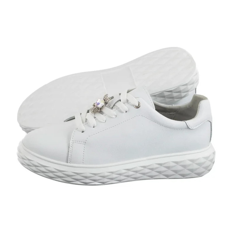 Sergio Leone Białe SP 110 (SL566-a) sportiniai bateliai