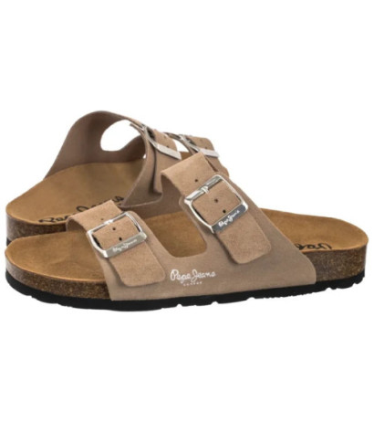 Pepe Jeans Oban Suede W Pop White PLS80009 812 (PE40-a) Moteriški batai/šlepetės