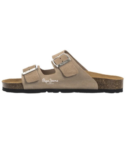 Pepe Jeans Oban Suede W Pop White PLS80009 812 (PE40-a) Sieviešu apavi/Flip Flops