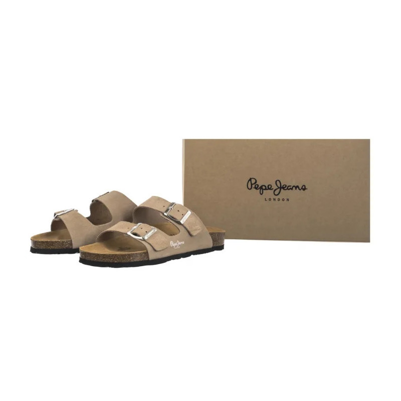Pepe Jeans Oban Suede W Pop White PLS80009 812 (PE40-a) Moteriški batai/šlepetės