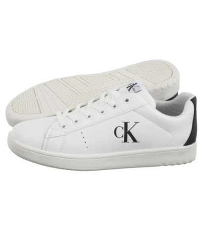 Calvin Klein Low Cut Lace-Up Sneaker White/Black V3X9-82082-1355X 002 (CK637-a) sporta apavi