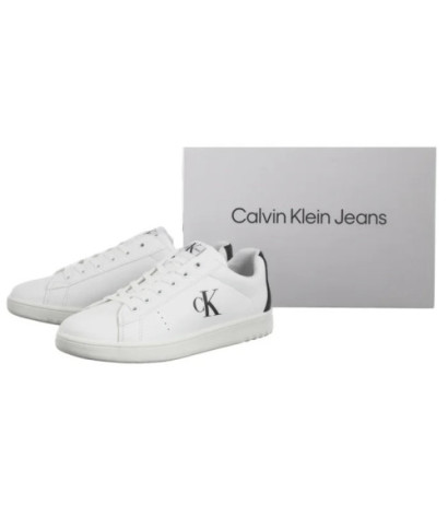 Calvin Klein Low Cut Lace-Up Sneaker White/Black V3X9-82082-1355X 002 (CK637-a) spordijalatsid