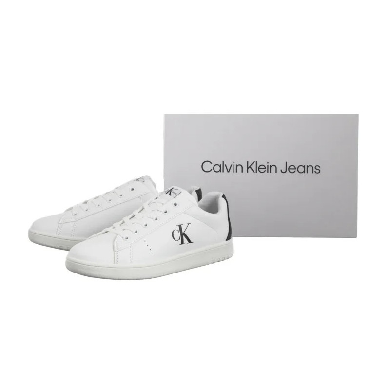 Calvin Klein Low Cut Lace-Up Sneaker White/Black V3X9-82082-1355X 002 (CK637-a) sportiniai bateliai