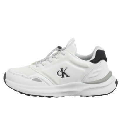 Calvin Klein Low Cut Lace-Up Sneaker White/Black V3X9-83010-1464X 002 (CK639-a) sporta apavi