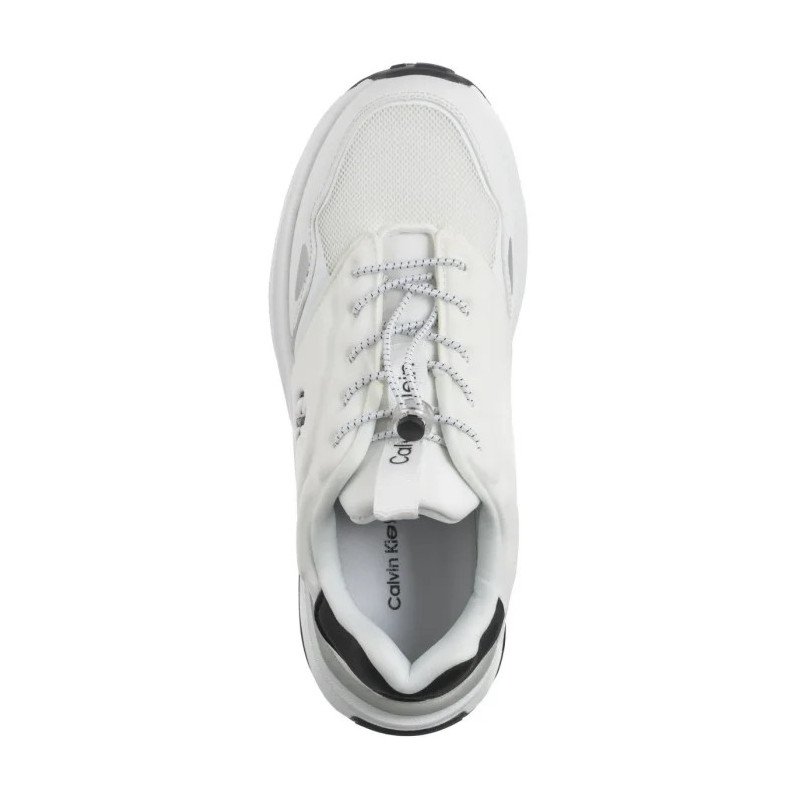 Calvin Klein Low Cut Lace-Up Sneaker White/Black V3X9-83010-1464X 002 (CK639-a) sports Shoes