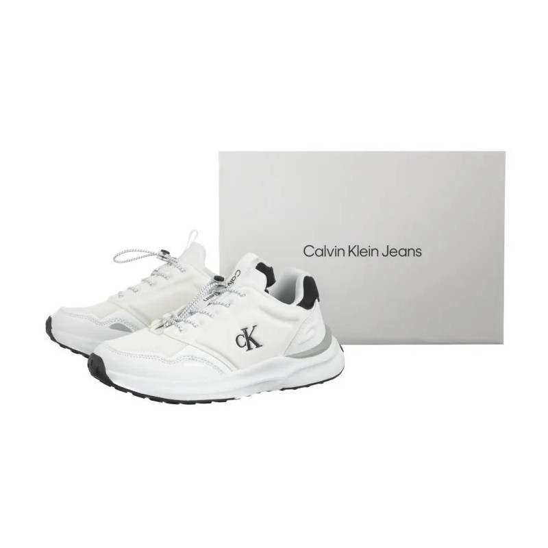 Calvin Klein Low Cut Lace-Up Sneaker White/Black V3X9-83010-1464X 002 (CK639-a) spordijalatsid