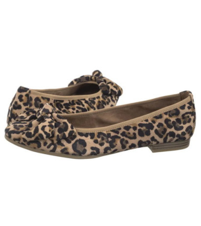 Tamaris Beżowe 1-22141-44 360 Leopard (TM523-a) baleriinid