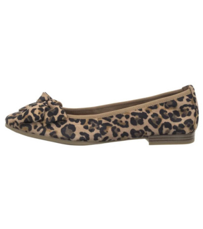 Tamaris Beżowe 1-22141-44 360 Leopard (TM523-a) ballerinas