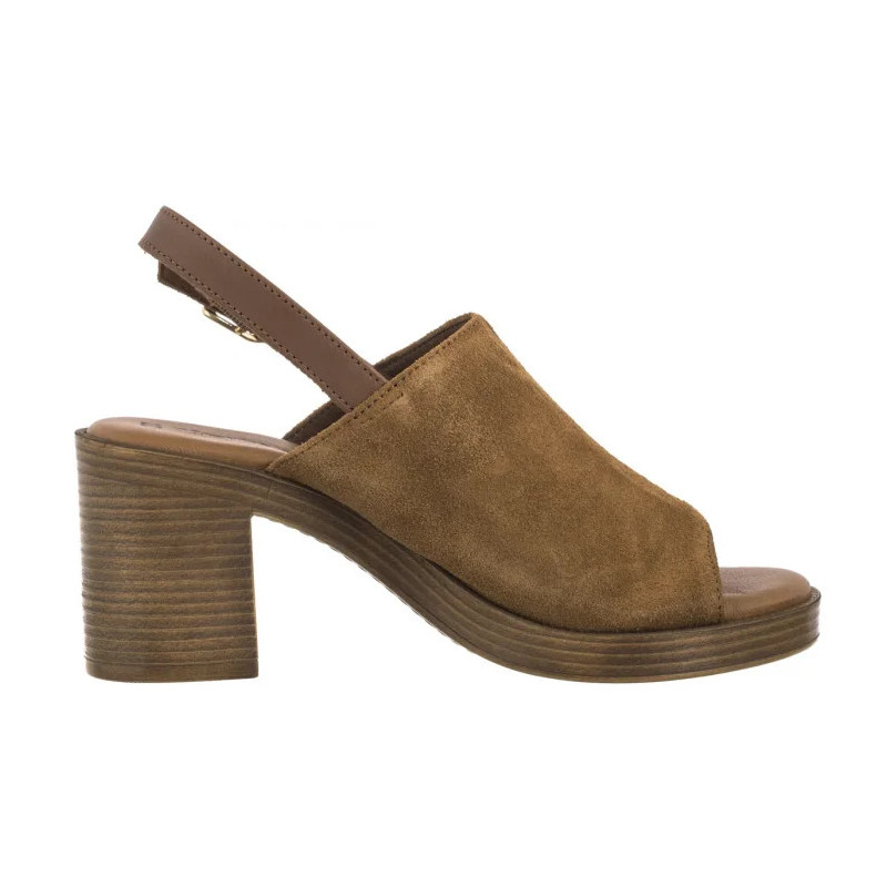 Tamaris Brązowe 1-28304-44 305 Cognac (TM524-a) kurpes