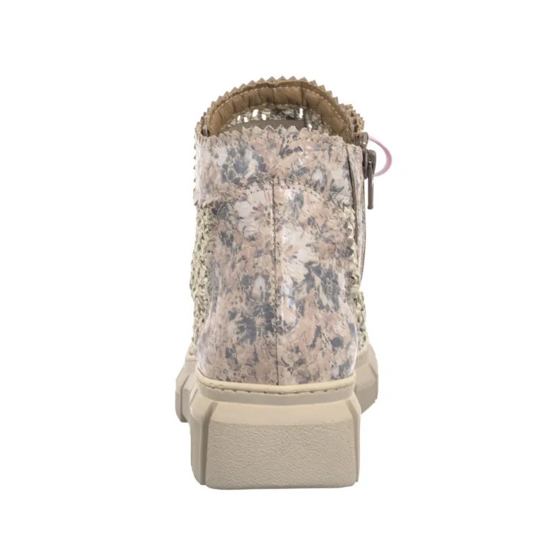 Maciejka Beżowe+Kwiaty 06892-04/00-1 (MA1323-a) batai