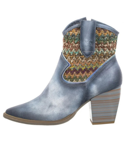 Maciejka Niebieskie 06810-06/00-1 (MA1319-b) kurpes