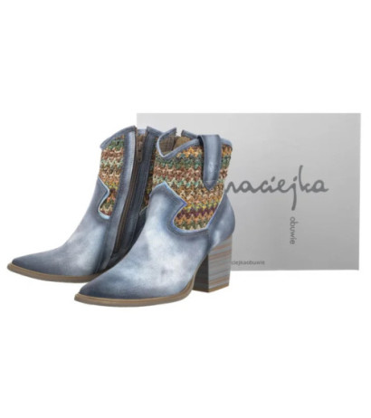 Maciejka Niebieskie 06810-06/00-1 (MA1319-b) batai