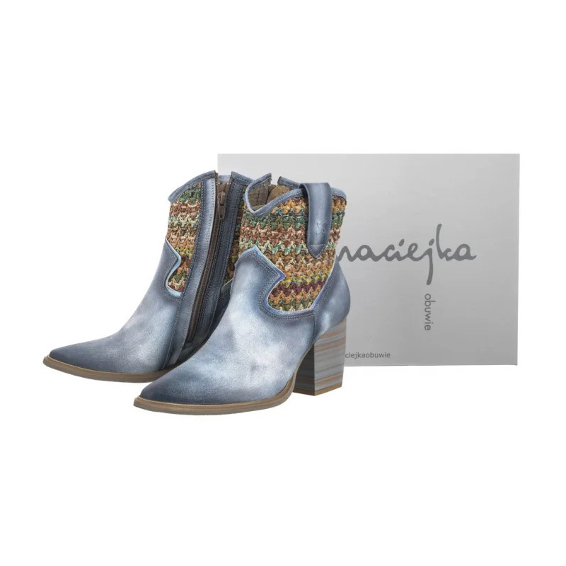 Maciejka Niebieskie 06810-06/00-1 (MA1319-b) shoes