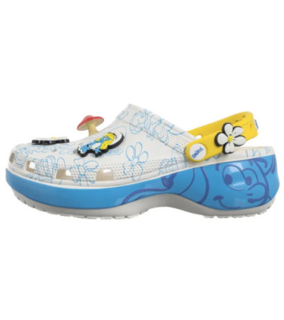 Crocs Smurfs Platform Clog Multi 210882-90H (CR351-a) kurpes