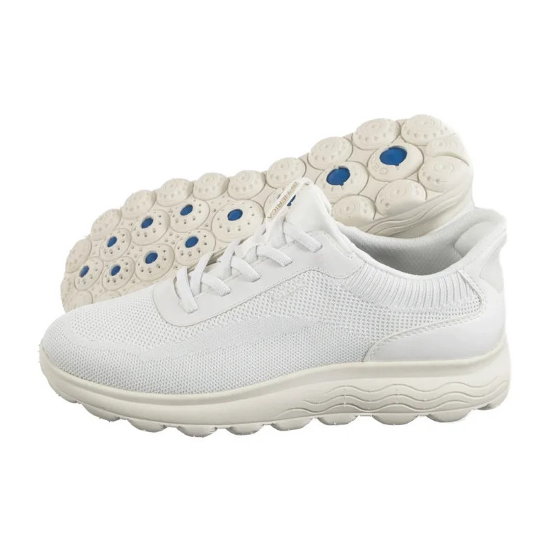 Geox D Spherica Plus A - Knit.Te+Sy White D557MA 06KBC C1000 (GE216-a) spordijalatsid