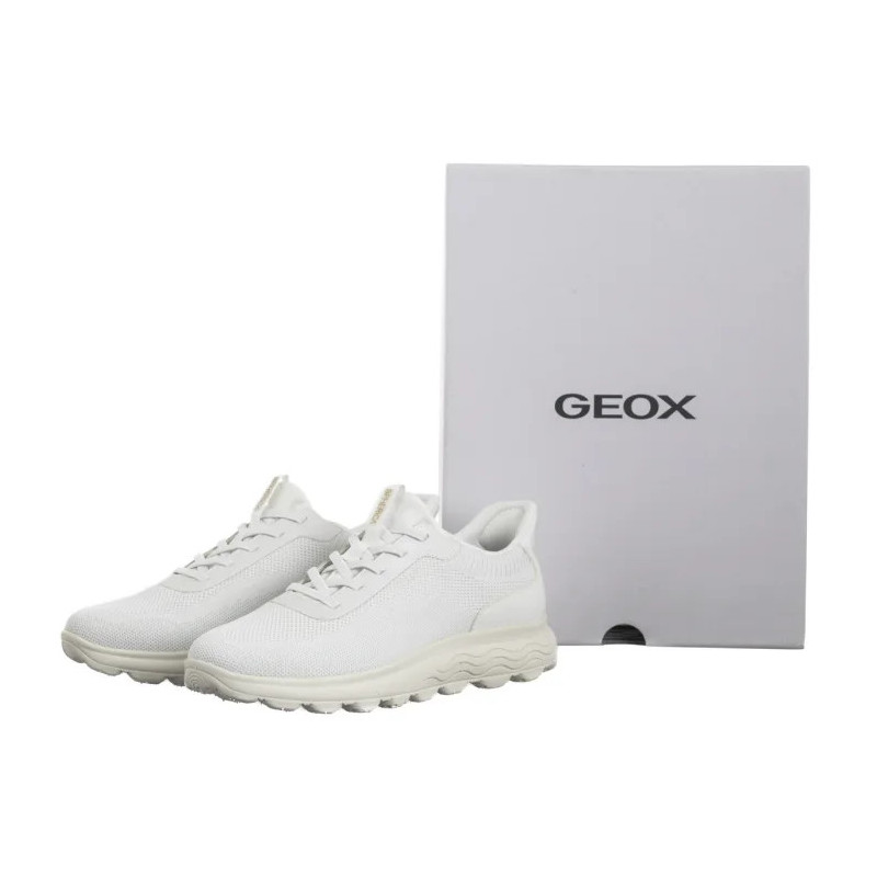 Geox D Spherica Plus A - Knit.Te+Sy White D557MA 06KBC C1000 (GE216-a) spordijalatsid