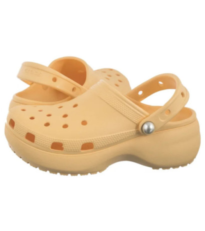 Crocs Classic Platform Pearl Clog Golden Hour 211231-78Z (CR355-a) shoes