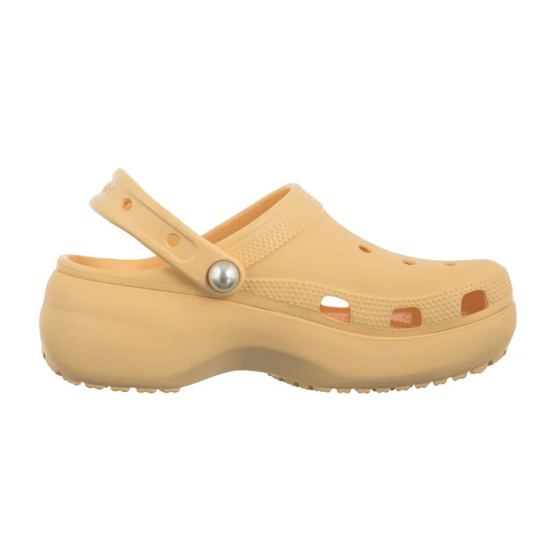 Crocs Classic Platform Pearl Clog Golden Hour 211231-78Z (CR355-a) shoes