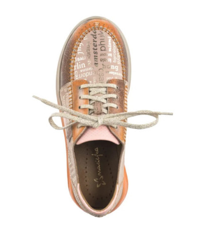 Maciejka Pomarańczowe 06776-18/00-1 (MA1324-a) sports Shoes