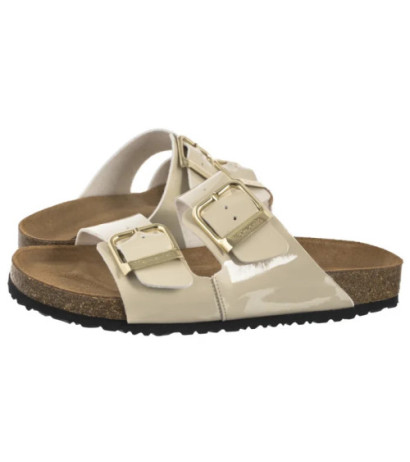 Tamaris Beżowe 1-27503-42 253 Nude Patent (TM525-a) Moteriški batai/šlepetės