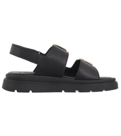 Tamaris Czarne 1-28233-44 003 Black Leather (TM526-a) shoes