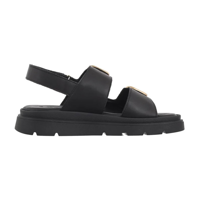 Tamaris Czarne 1-28233-44 003 Black Leather (TM526-a) kingad