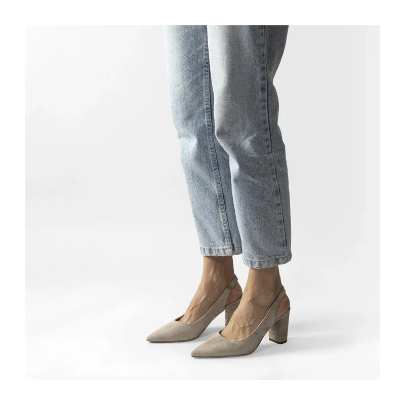 Ryłko Beżowe 7YES9_T6 _9TE (RY1042-a) kurpes