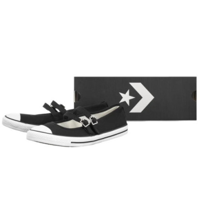 Converse CTAS Dainty Mary Jane Slip Black/Egret/Black A11551C (CO759-a) sportiniai bateliai