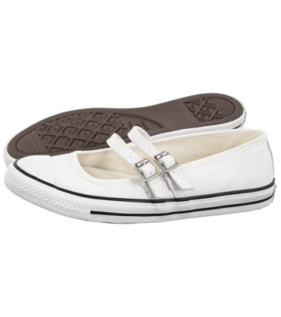 Converse CTAS Dainty Mary Jane Slip White/Egret/White A11552C (CO759-b) sportiniai bateliai