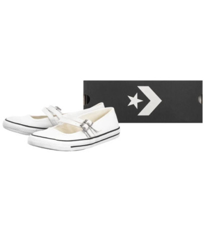 Converse CTAS Dainty Mary Jane Slip White/Egret/White A11552C (CO759-b) sneakers