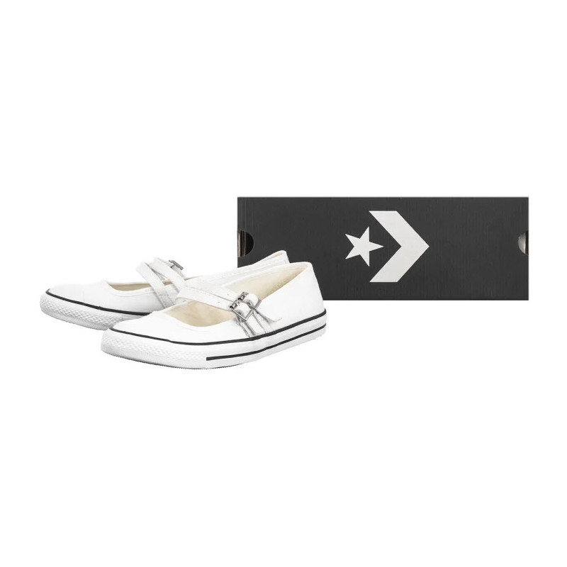 Converse CTAS Dainty Mary Jane Slip White/Egret/White A11552C (CO759-b) sneakers