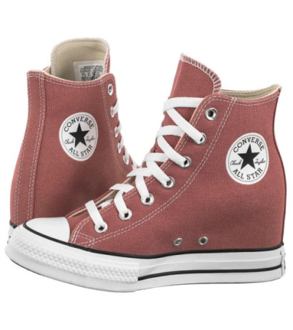 Converse CTAS Wedge Hi Light Saddle/White/Black A13832C (CO760-a) batai