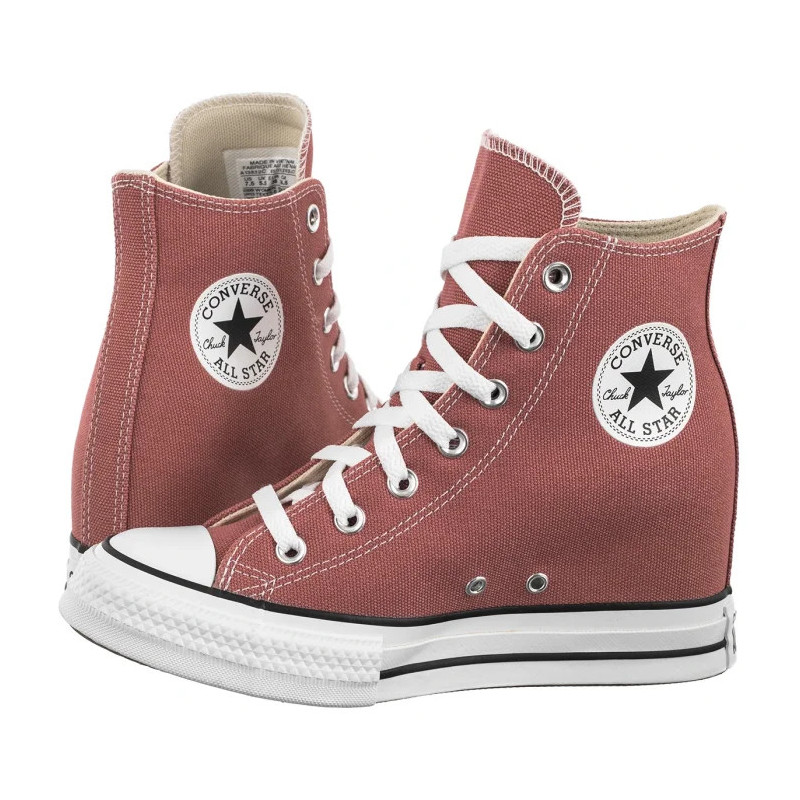 Converse CTAS Wedge Hi Light Saddle/White/Black A13832C (CO760-a) kurpes