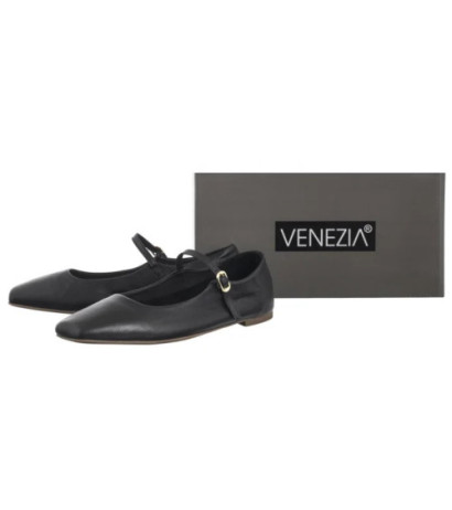 Venezia Czarne A041LEBLOBA118 (VE823-a) ballerinas