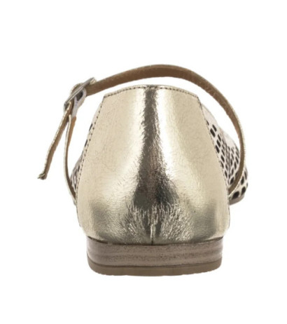 Venezia Złote Ażurowe L094LEGOOBA034 (VE829-a) ballerinas