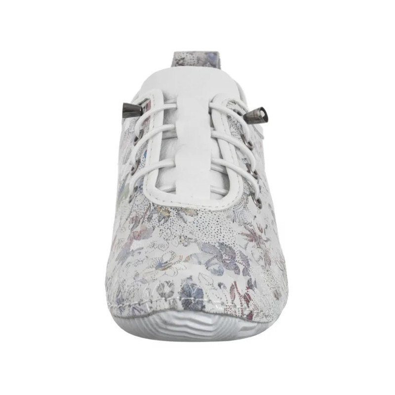 Venezia Białe w Kwiaty R161NUMUOSP047 (VE830-b) apavi