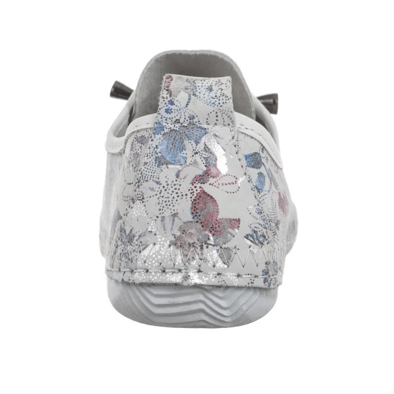 Venezia Białe w Kwiaty R161NUMUOSP047 (VE830-b) bateliai