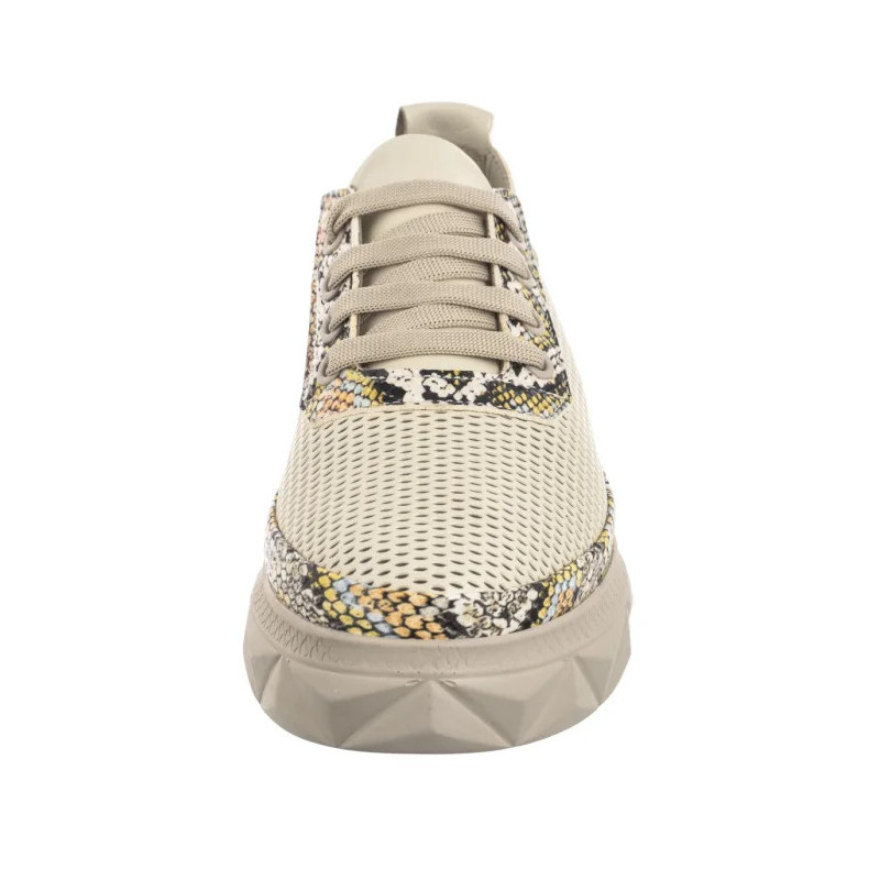 Venezia Beżowe Ażurowe L055LEBEOSP033 (VE832-a) kurpes