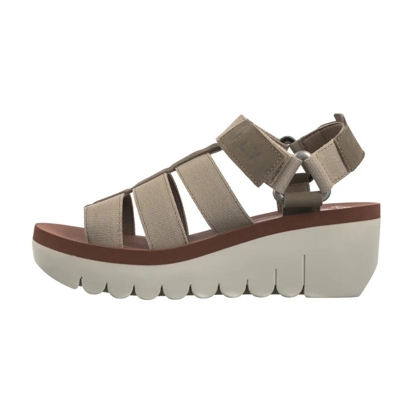 FLY London Yoji Cupi/Elas Milti/Beig/Bric P145198002 (FL420-a) kurpes