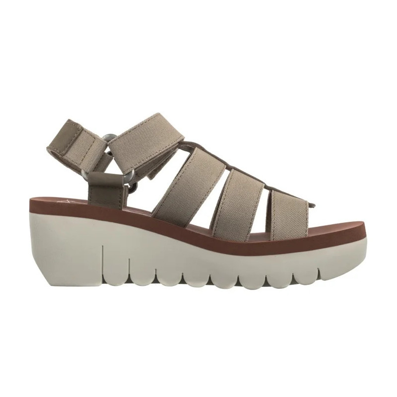 FLY London Yoji Cupi/Elas Milti/Beig/Bric P145198002 (FL420-a) shoes