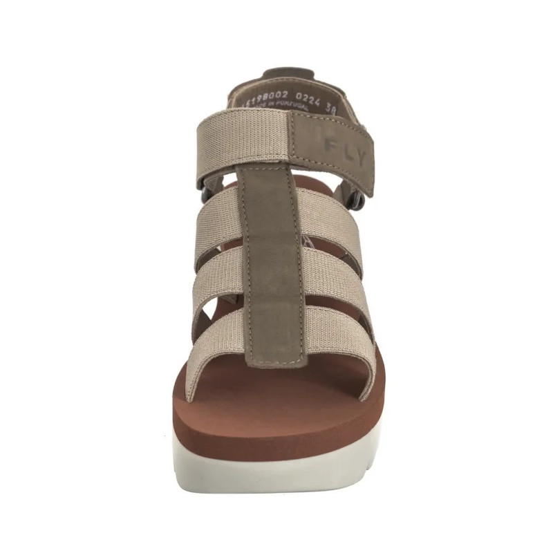 FLY London Yoji Cupi/Elas Milti/Beig/Bric P145198002 (FL420-a) kurpes